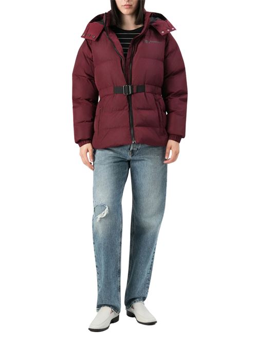 Piumino bordeaux in poliestere Karl Lagerfeld jeans | A3W150231ZM